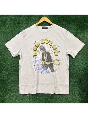 Bob Dylan Highway 61 Revisited Like A Rolling Stones Rock T-Shirt Extra Large